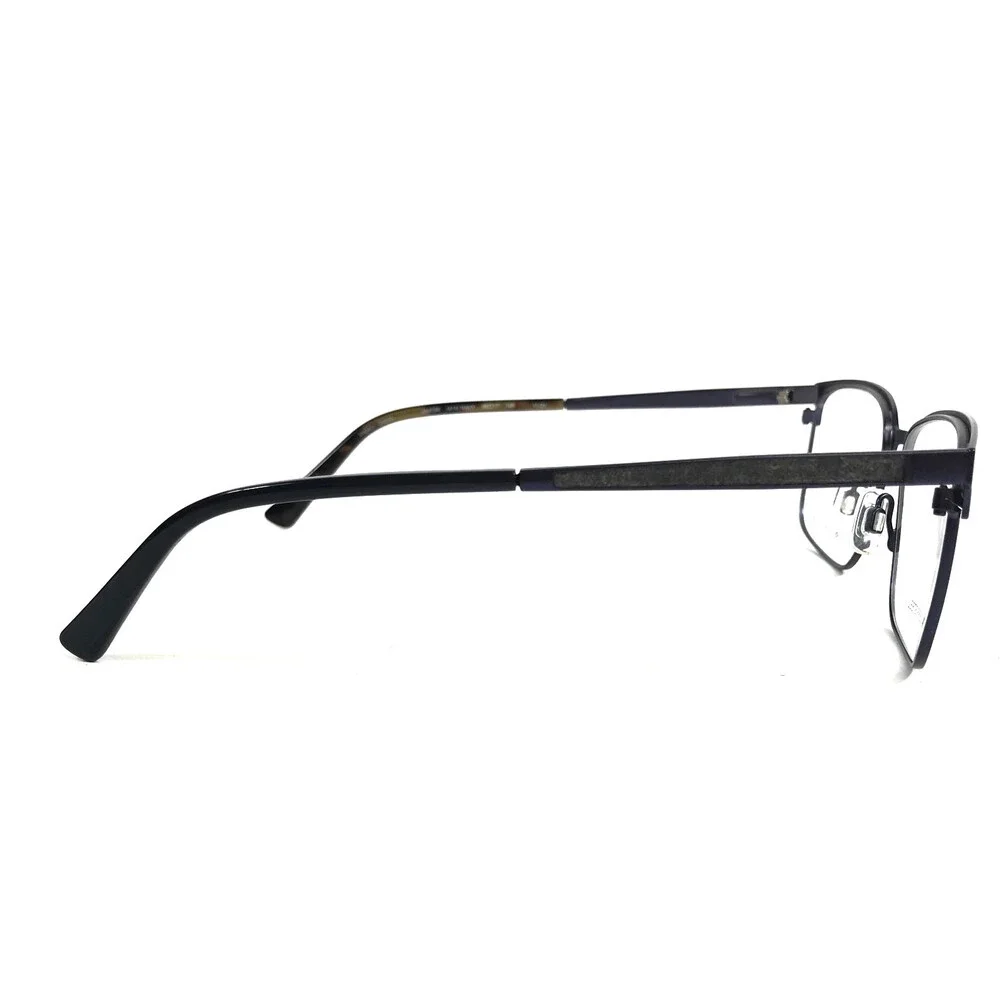Joseph Abboud Eyeglasses Frame JA4096 414 NAVY Blue Rectangle Full Rim 56-17-145
